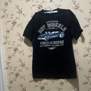 Mattel Hot Wheels Black Kids T-Shirt